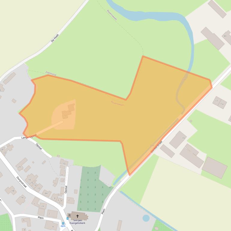 Kaart van postcodegebied 4119KZ.