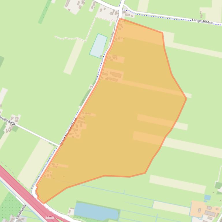 Kaart van postcodegebied 4121EN.