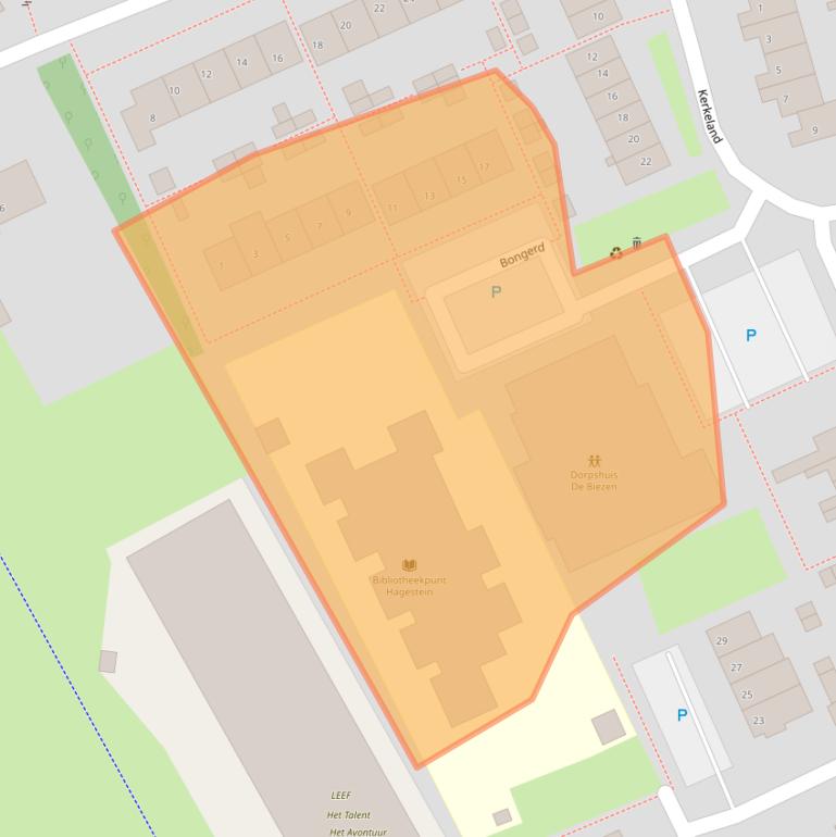 Kaart van postcodegebied 4124AK.