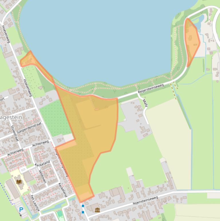 Kaart van postcodegebied 4124AW.