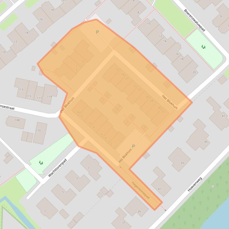 Kaart van postcodegebied 4125RV.