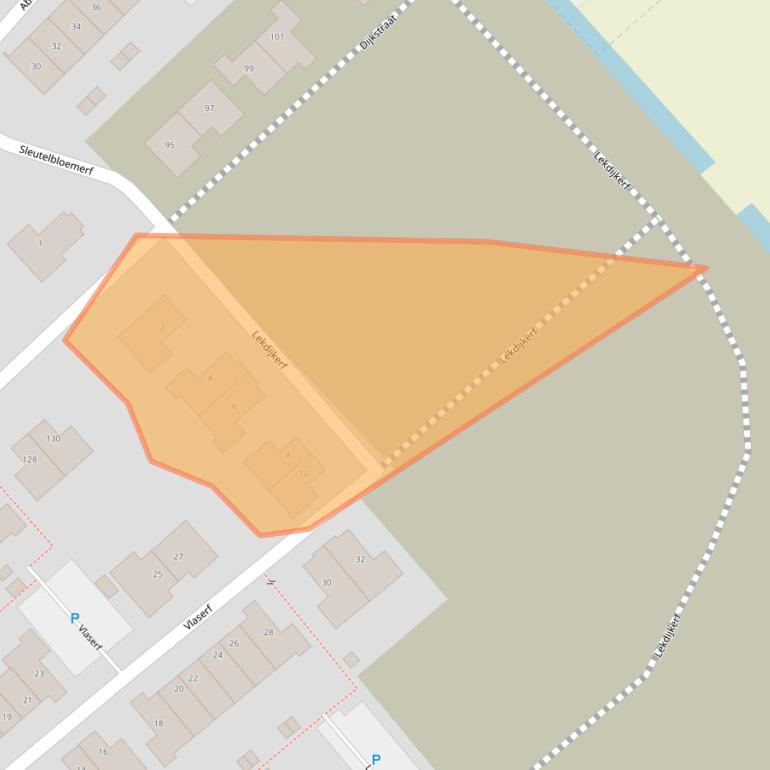 Kaart van postcodegebied 4125VN.