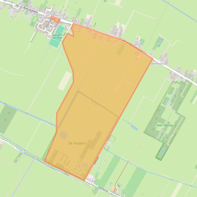 Kaart van postcodegebied 4126RD.