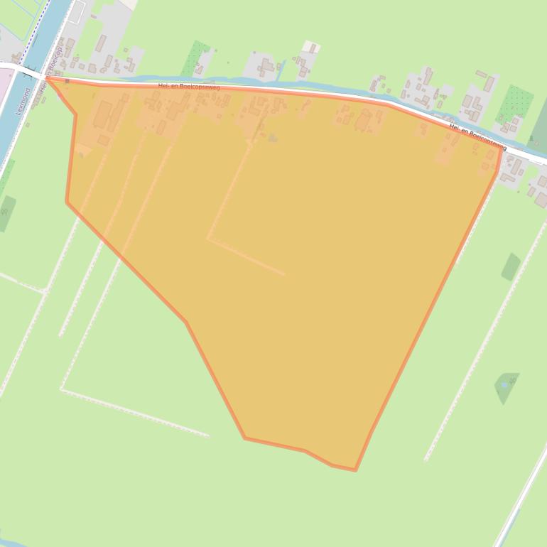 Kaart van postcodegebied 4126RH.