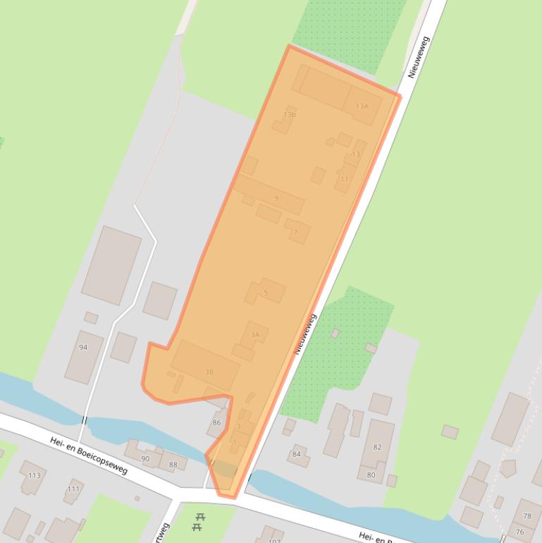 Kaart van postcodegebied 4126RN.