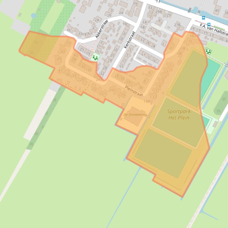 Kaart van postcodegebied 4126RT.