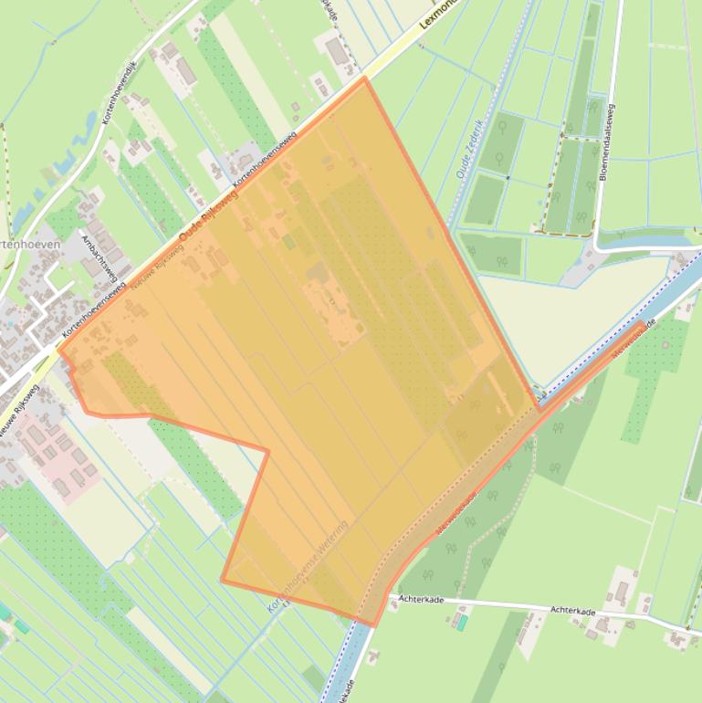 Kaart van postcodegebied 4128BP.