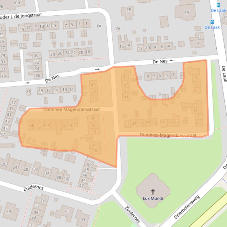 Kaart van postcodegebied 4128CK.