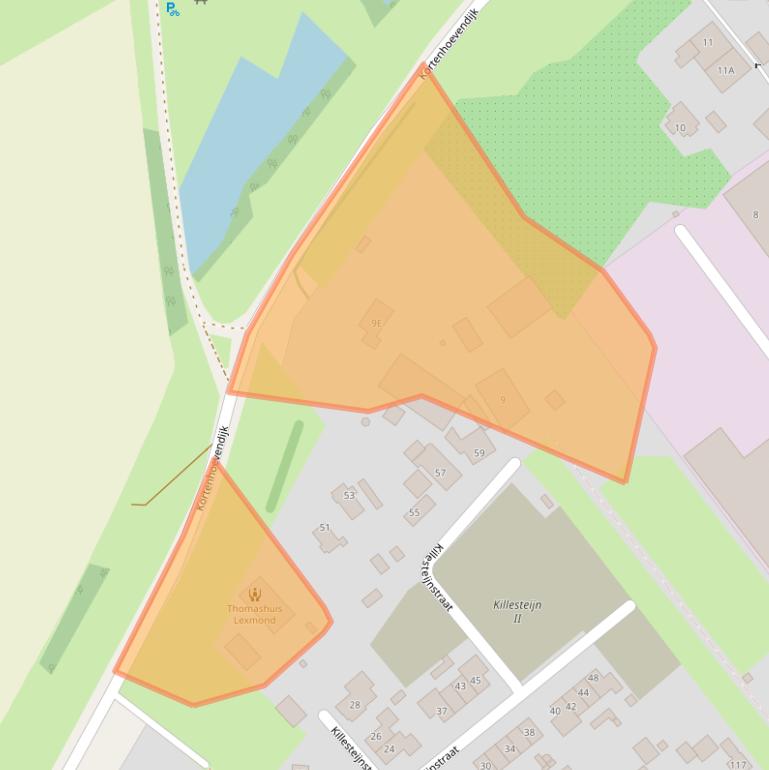 Kaart van postcodegebied 4128CV.