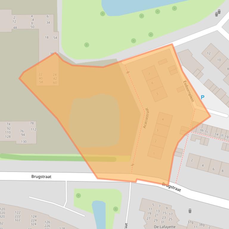 Kaart van postcodegebied 4131AA.