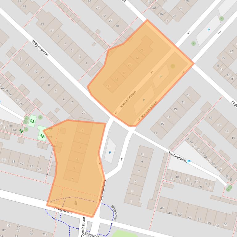 Kaart van postcodegebied 4131AV.