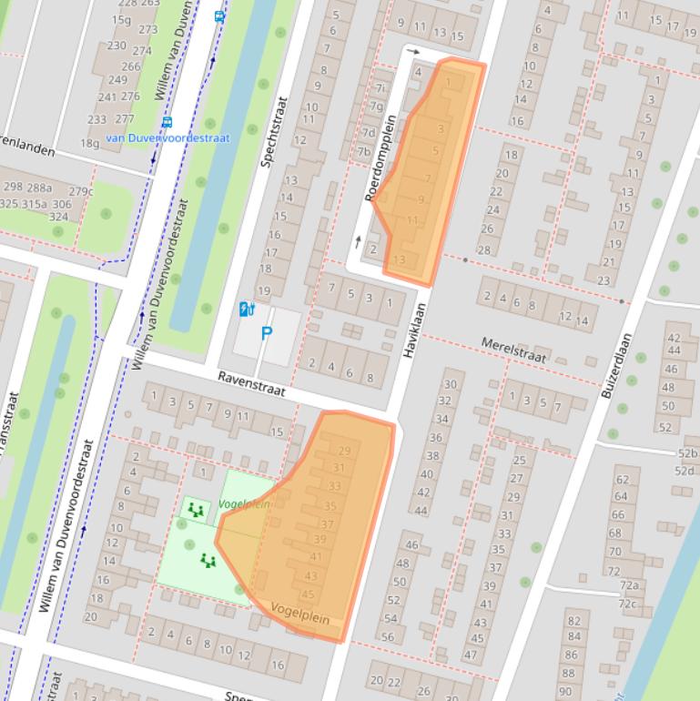Kaart van postcodegebied 4131CK.