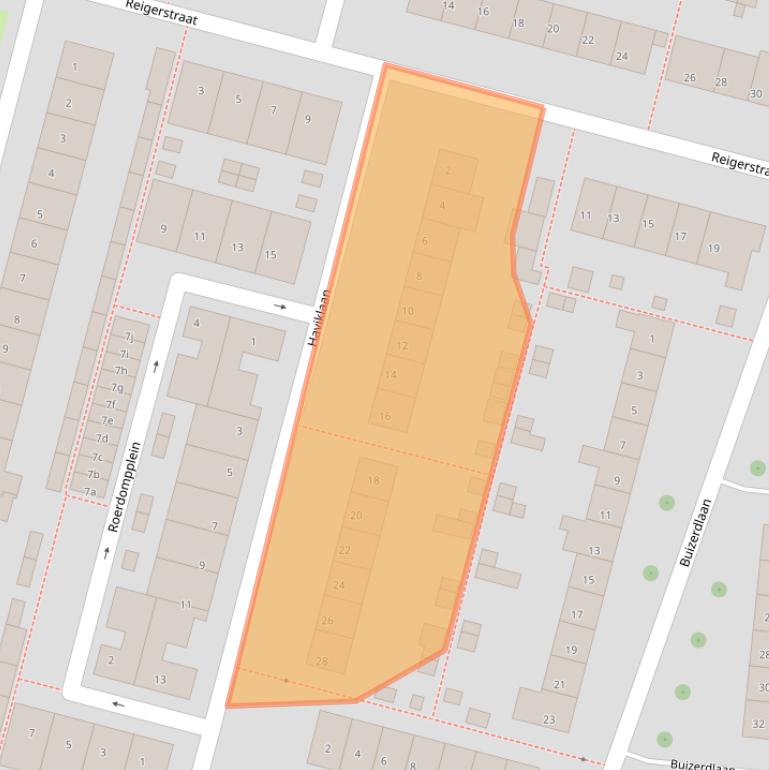Kaart van postcodegebied 4131CL.