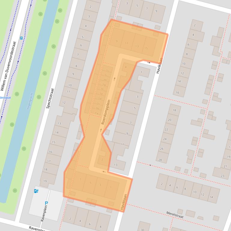 Kaart van postcodegebied 4131CP.