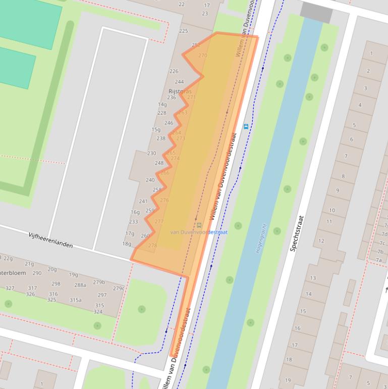 Kaart van postcodegebied 4131ES.