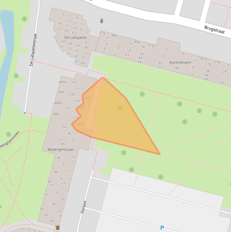 Kaart van postcodegebied 4131GP.