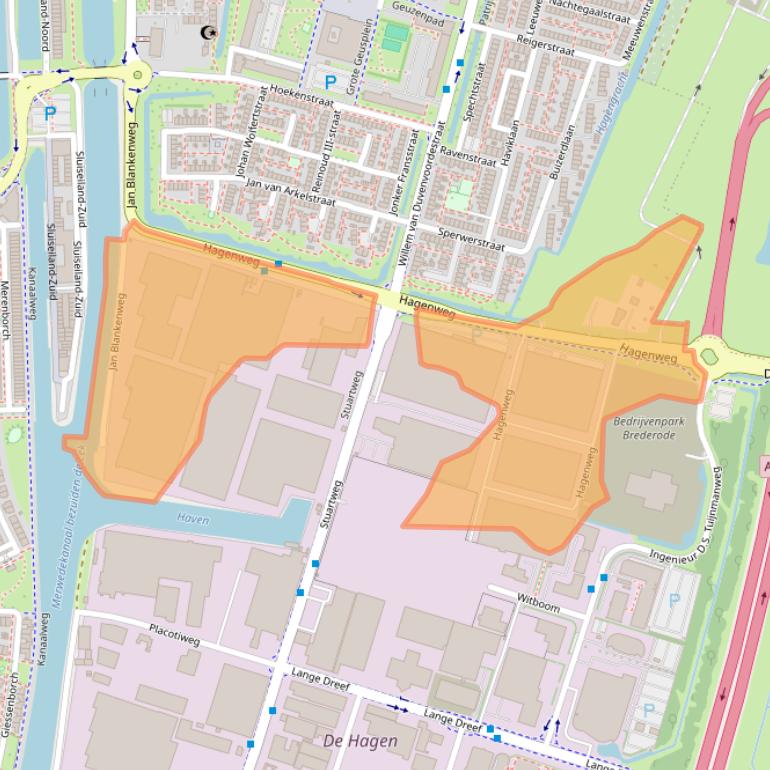 Kaart van postcodegebied 4131LX.