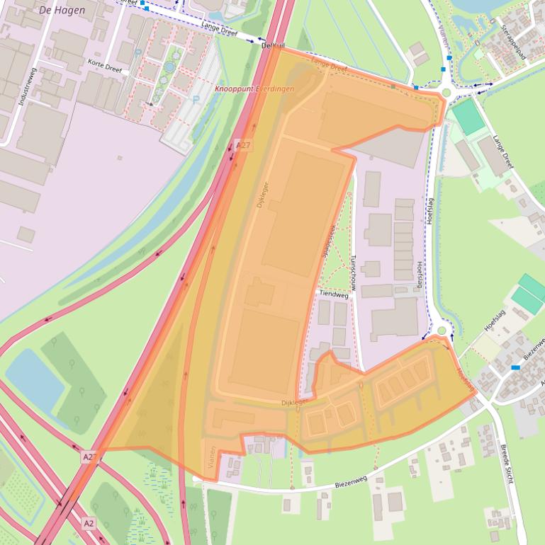Kaart van postcodegebied 4131MA.