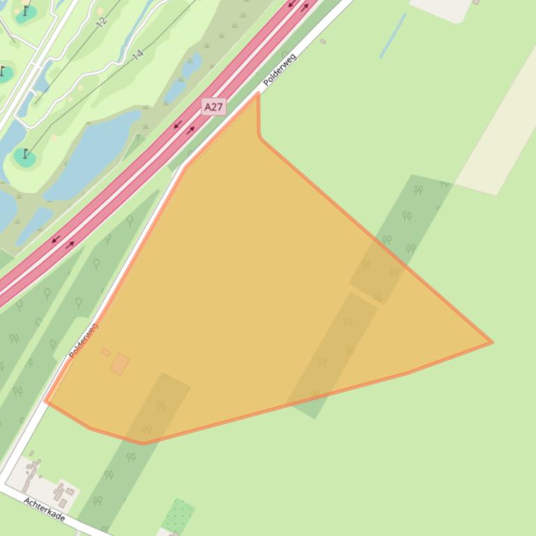 Kaart van postcodegebied 4131NE.