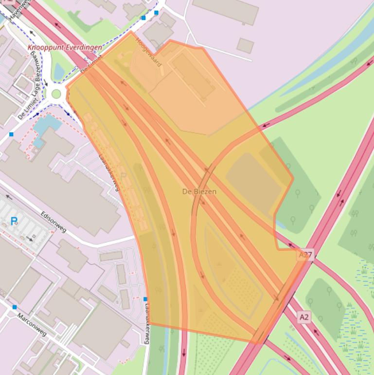 Kaart van postcodegebied 4131NG.