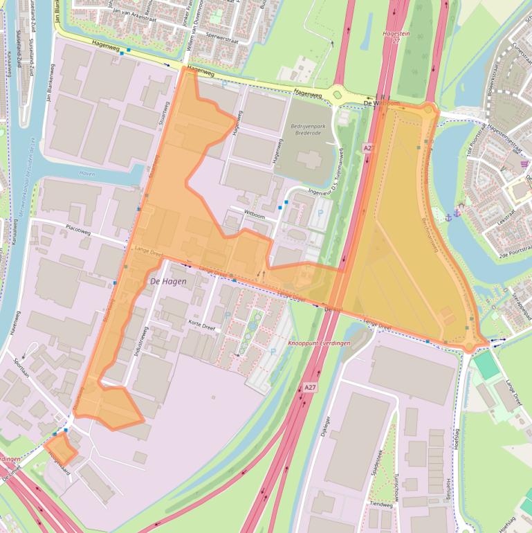 Kaart van postcodegebied 4131NH.