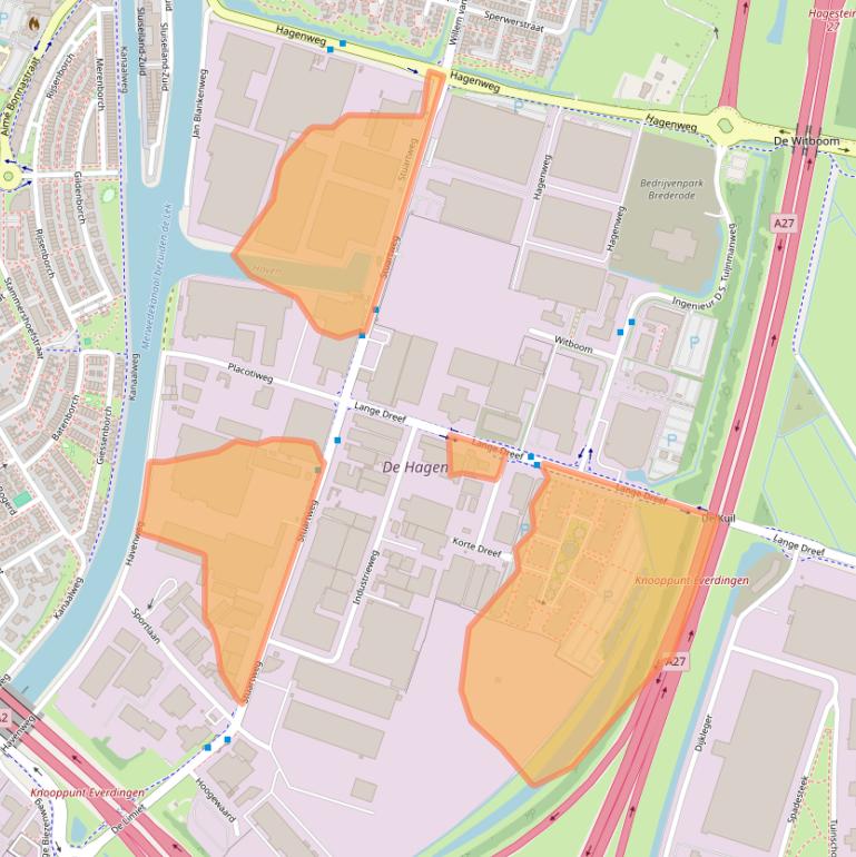 Kaart van postcodegebied 4131NJ.