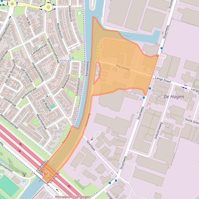 Kaart van postcodegebied 4131NL.