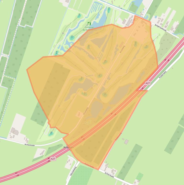 Kaart van postcodegebied 4131NX.