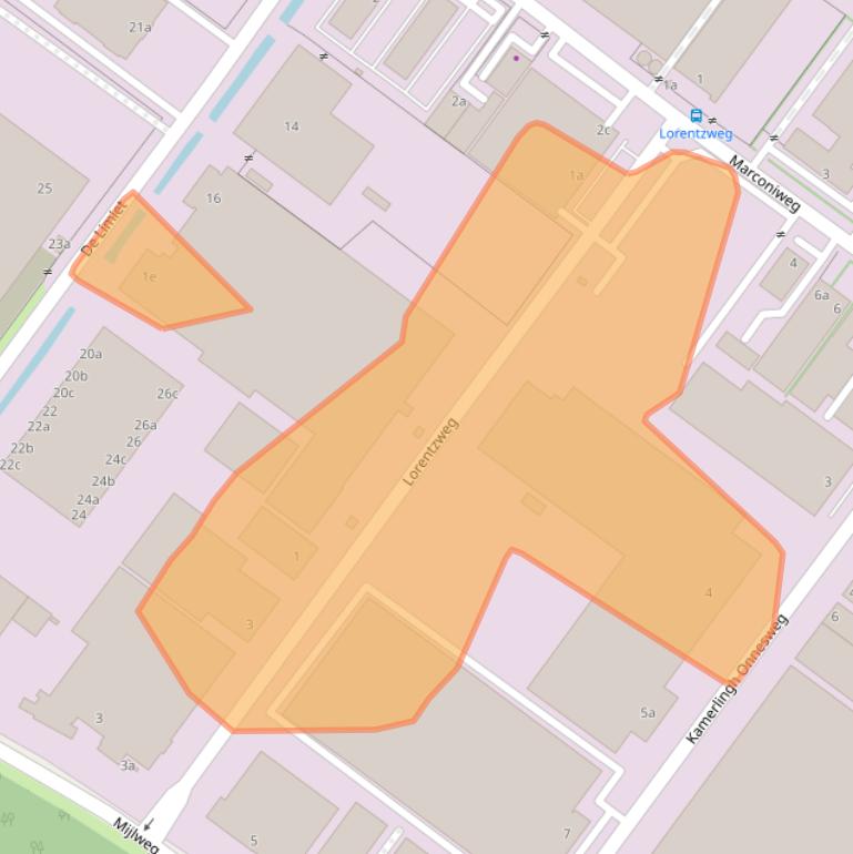 Kaart van postcodegebied 4131PH.