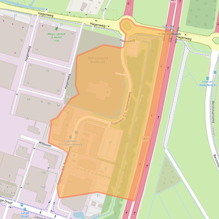 Kaart van postcodegebied 4131PN.