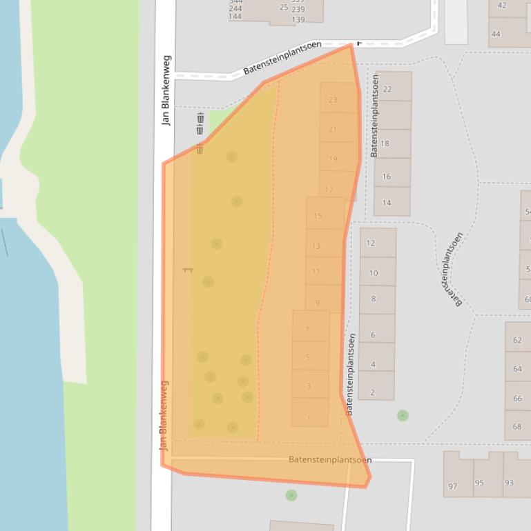 Kaart van postcodegebied 4131ZB.