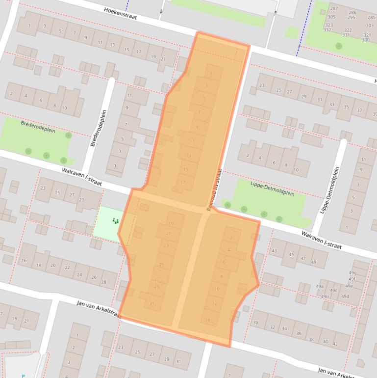 Kaart van postcodegebied 4131ZM.