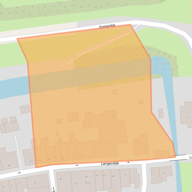Kaart van postcodegebied 4132AL.