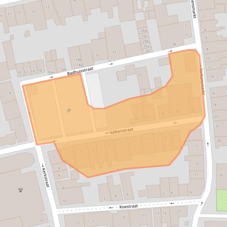 Kaart van postcodegebied 4132BC.