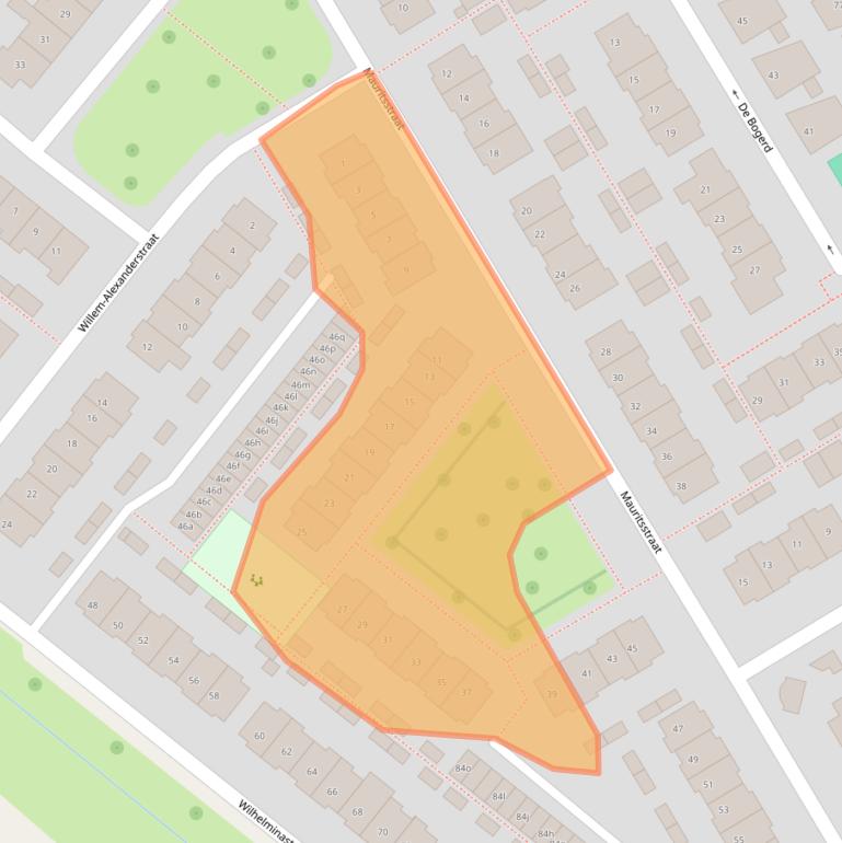 Kaart van postcodegebied 4132GB.