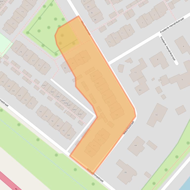 Kaart van postcodegebied 4132GC.