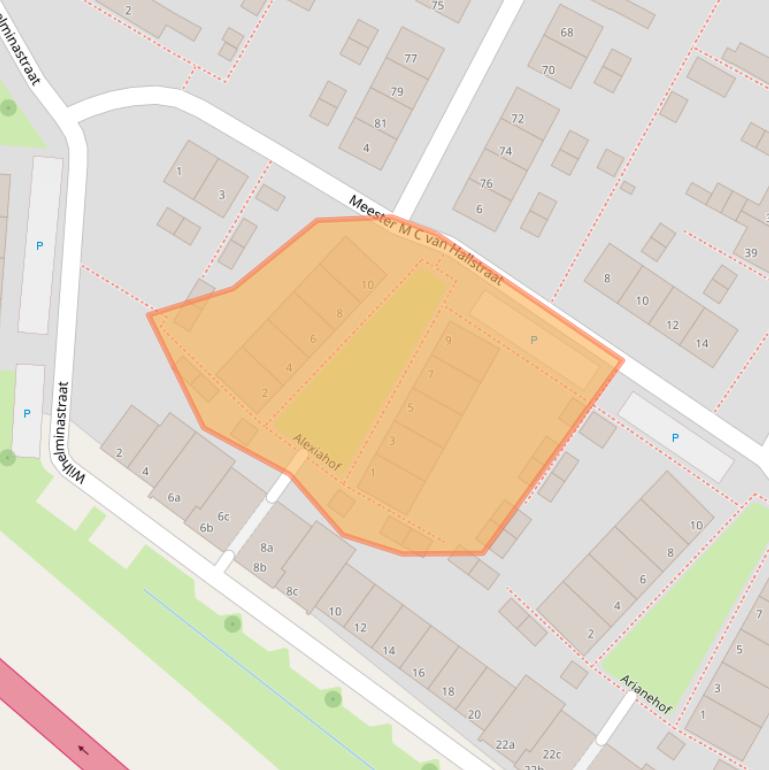Kaart van postcodegebied 4132GM.