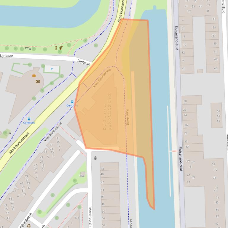 Kaart van postcodegebied 4132HB.