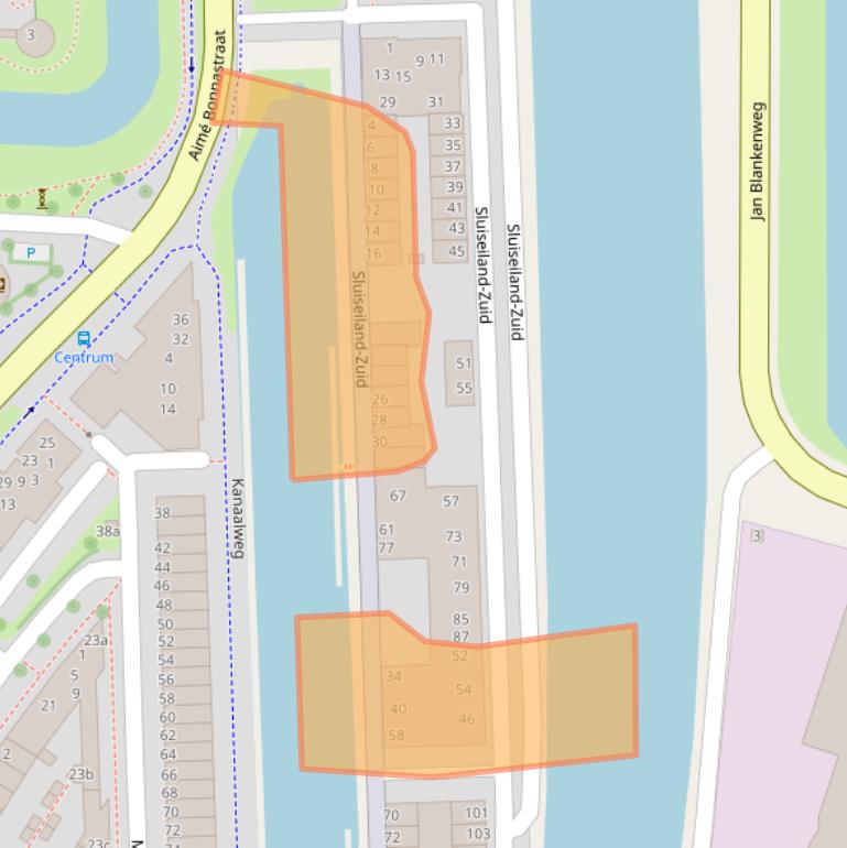 Kaart van postcodegebied 4132SK.