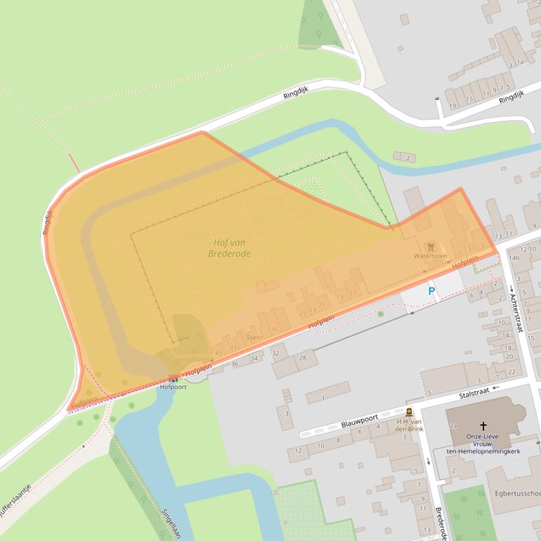 Kaart van postcodegebied 4132VK.