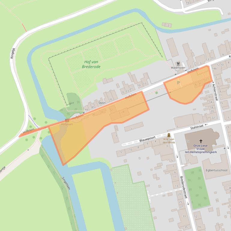 Kaart van postcodegebied 4132VL.