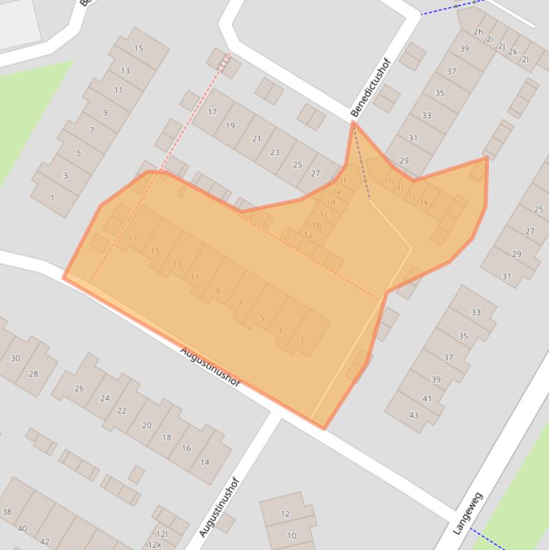 Kaart van postcodegebied 4133AD.