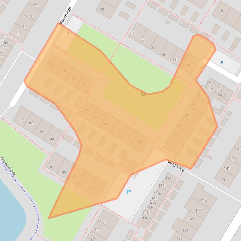 Kaart van postcodegebied 4133BT.