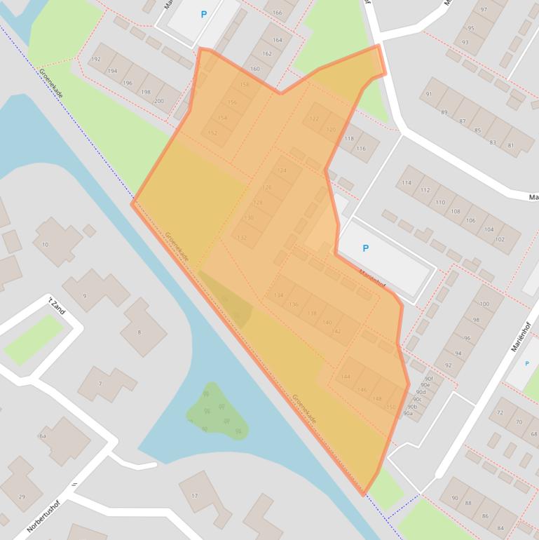 Kaart van postcodegebied 4133BW.