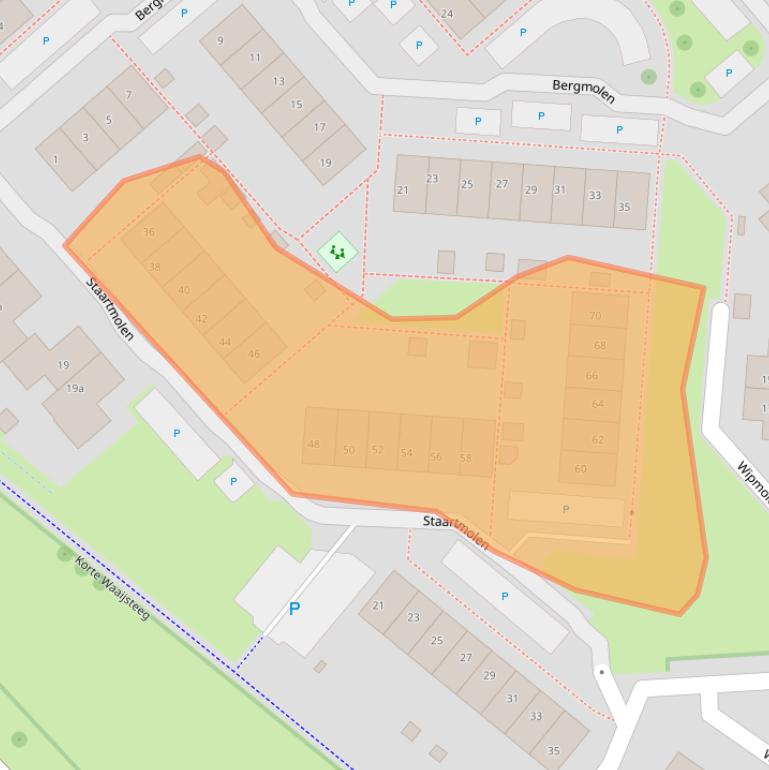 Kaart van postcodegebied 4133GC.