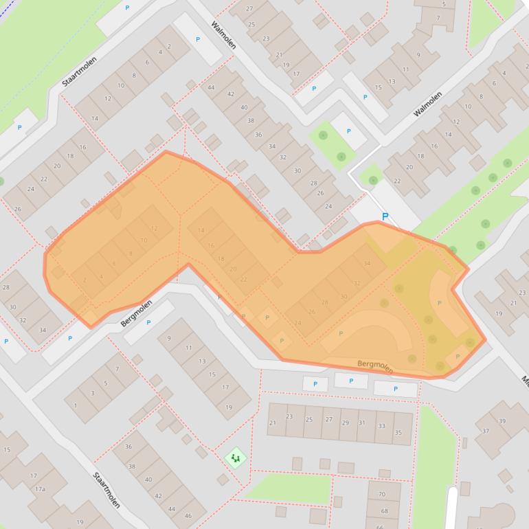 Kaart van postcodegebied 4133GE.