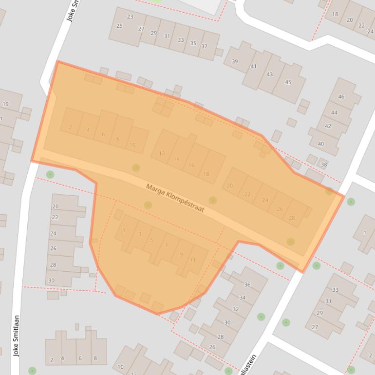 Kaart van postcodegebied 4133HN.