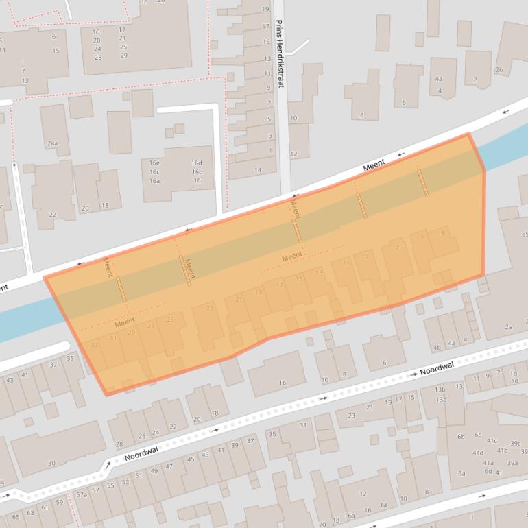 Kaart van postcodegebied 4141AA.