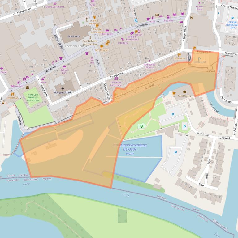 Kaart van postcodegebied 4141BE.