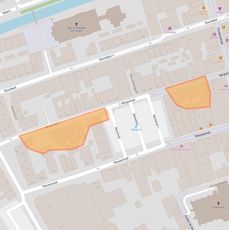 Kaart van postcodegebied 4141BT.